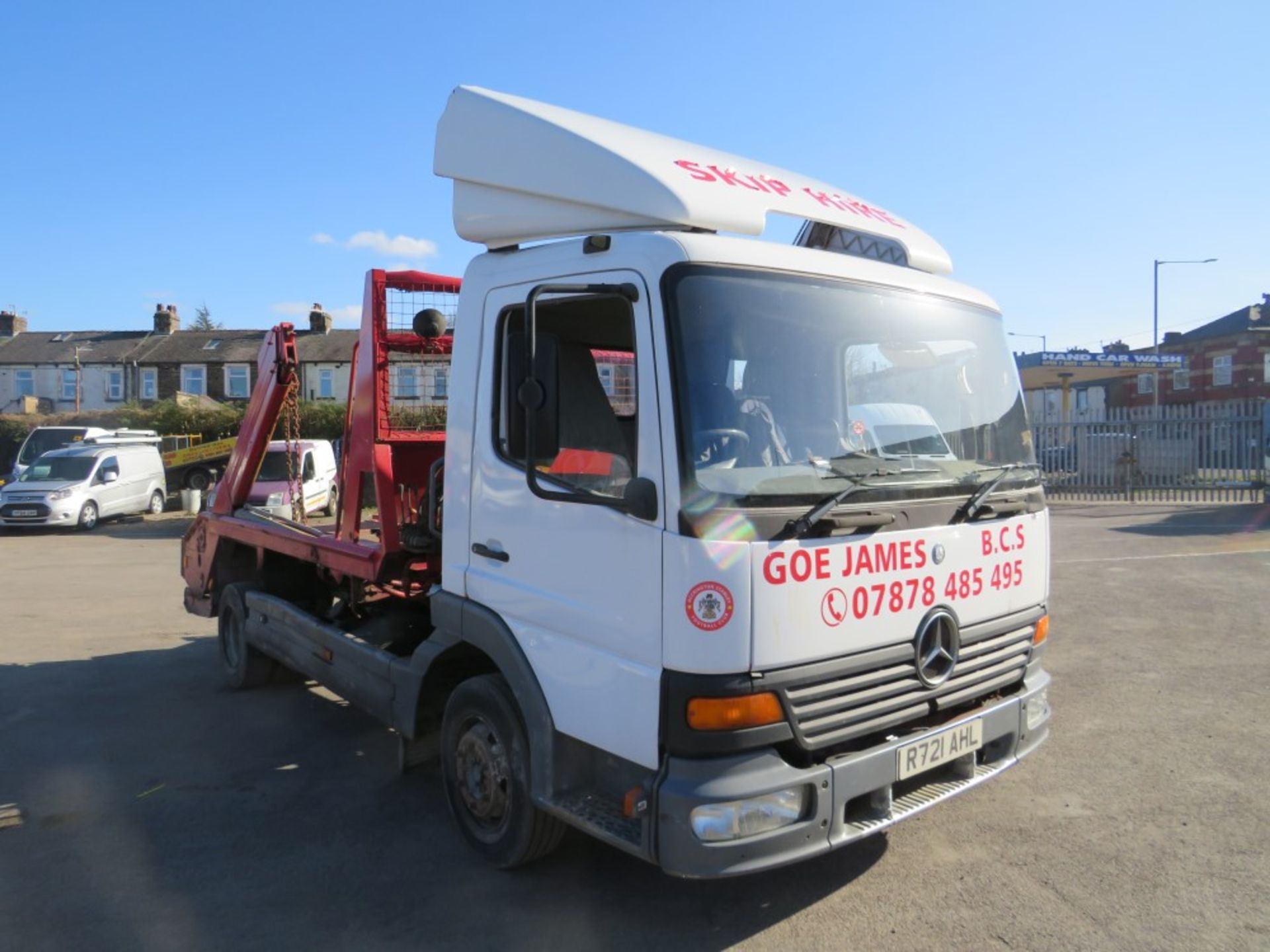 R reg MERCEDES 815 SKIP WAGON, 1ST REG 05/98,54353KM NOT WARRANTED, V5 HERE, 3 FORMER KEEPERS [NO