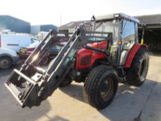 Y reg MASSEY FERGUSON 4235 TRACTOR (DIRECT COUNCIL) 1ST REG 04/01, 5802 HOURS, V5 HERE, 1 OWNER FROM