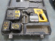 DEWALT DRILL C/W BATTERY & CHARGERS [NO VAT]