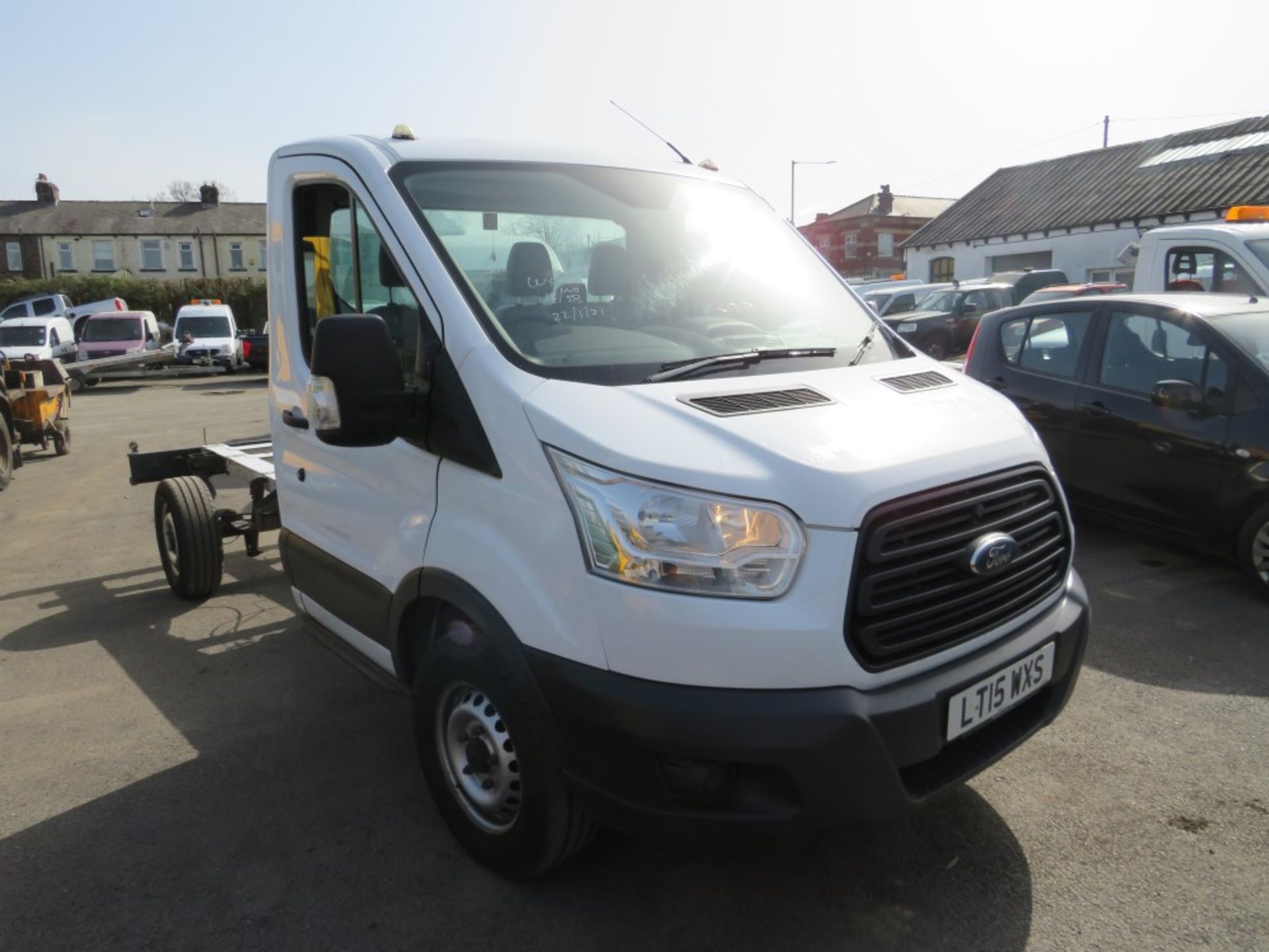 15 reg FORD TRANSIT 350 RWD CHASSIS CAB, 1ST REG 06/15, 94450M WARRANTED, V5 HERE, 1 OWNER FROM