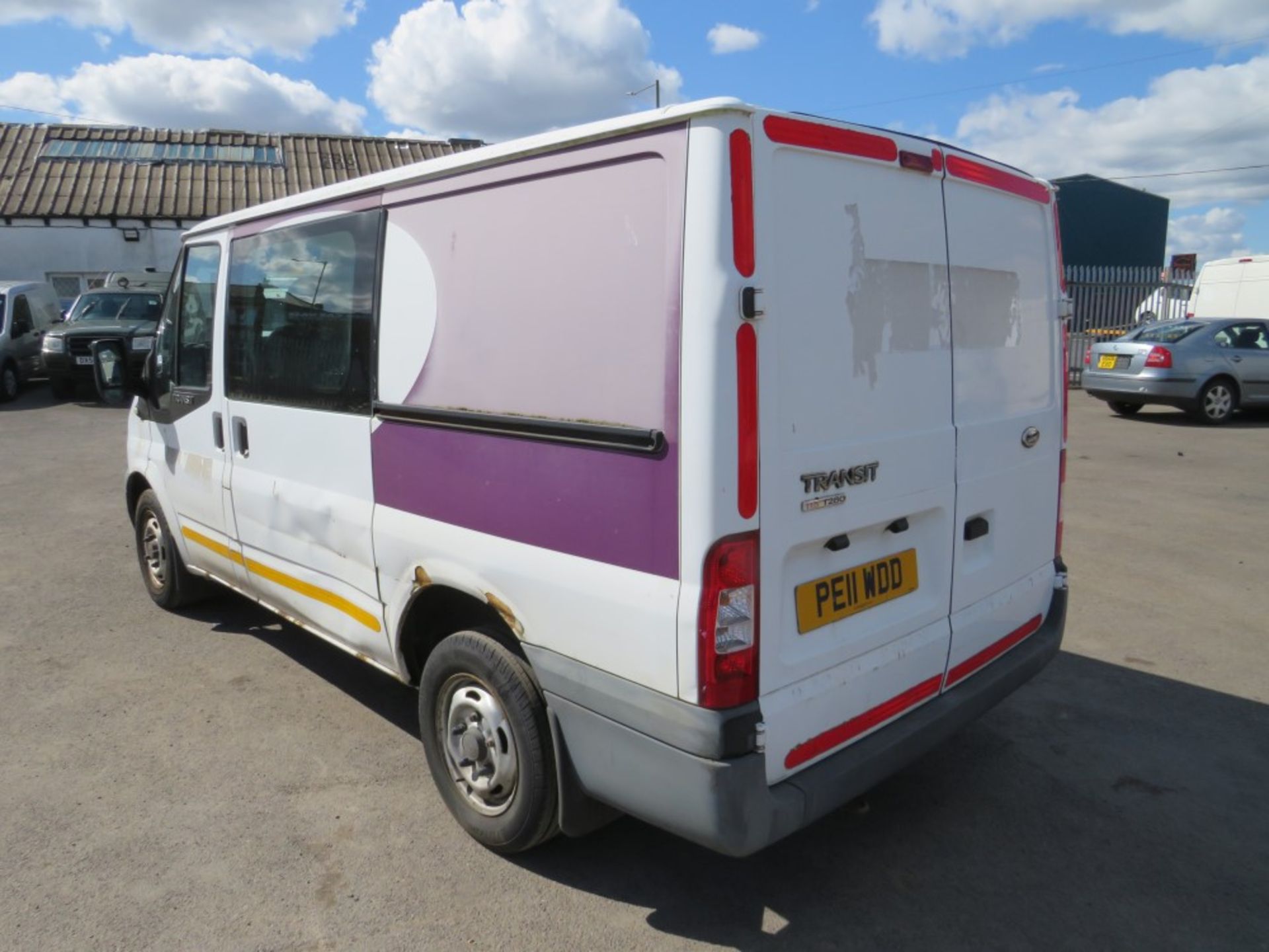 11 reg FORD TRANSIT 115 T280S D/C FWD (DIRECT COUNCIL) 1ST REG 03/11, 48486M, V5 HERE, 1 OWNER - Image 3 of 8