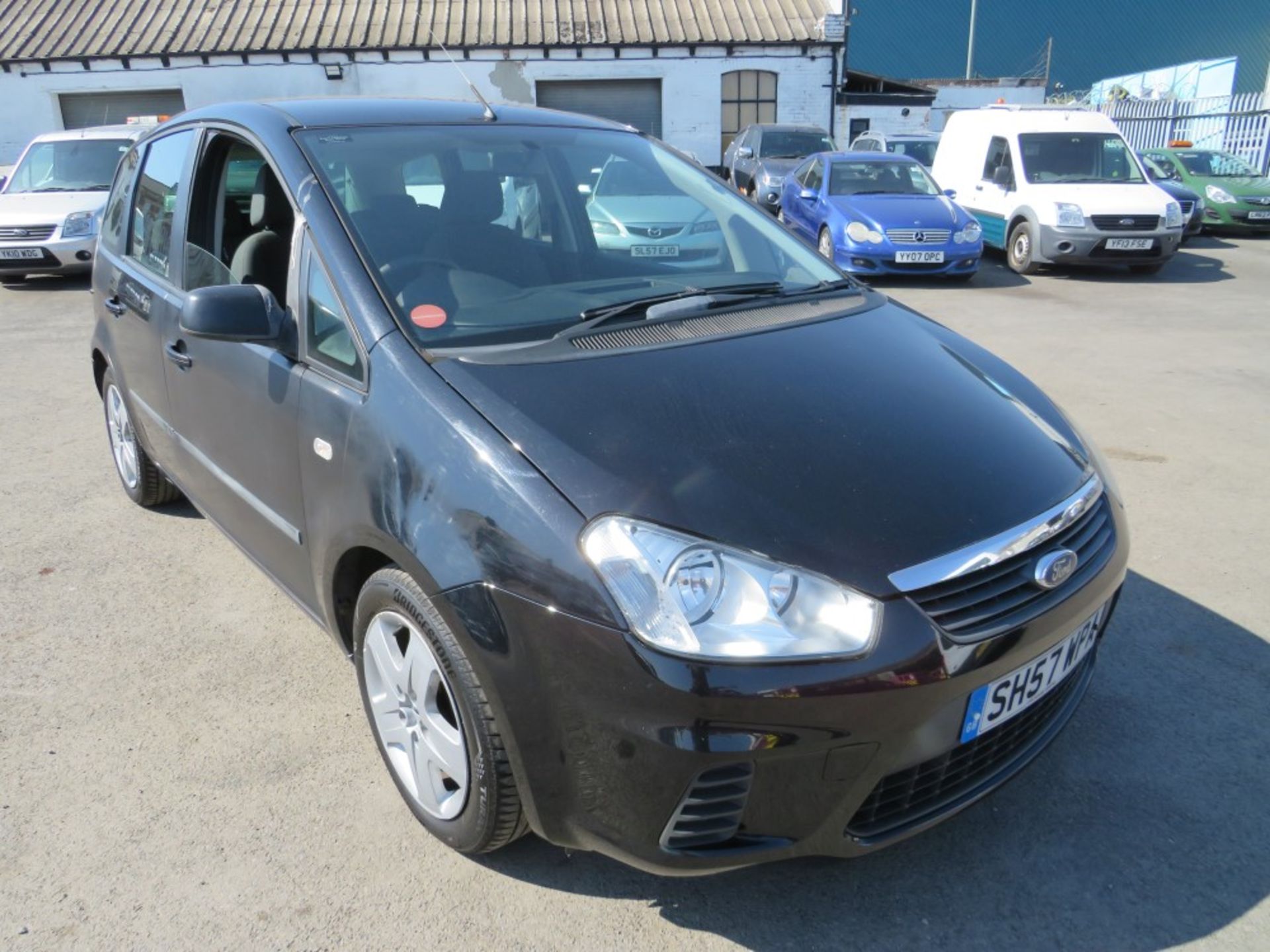 57 reg FORD C-MAX STYLE TD 109 MPV, 1ST REG 10/07, TEST 12/21, 167432M, V5 HERE, 4 FORMER KEEPERS [