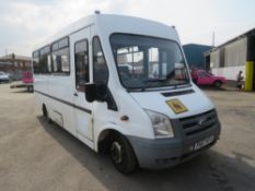 57 reg FORD TRANSIT 115 T430EF RWD WHEEL CHAIR ACCESSIBLE MINIBUS (DIRECT COUNCIL) 1ST REG 11/07,