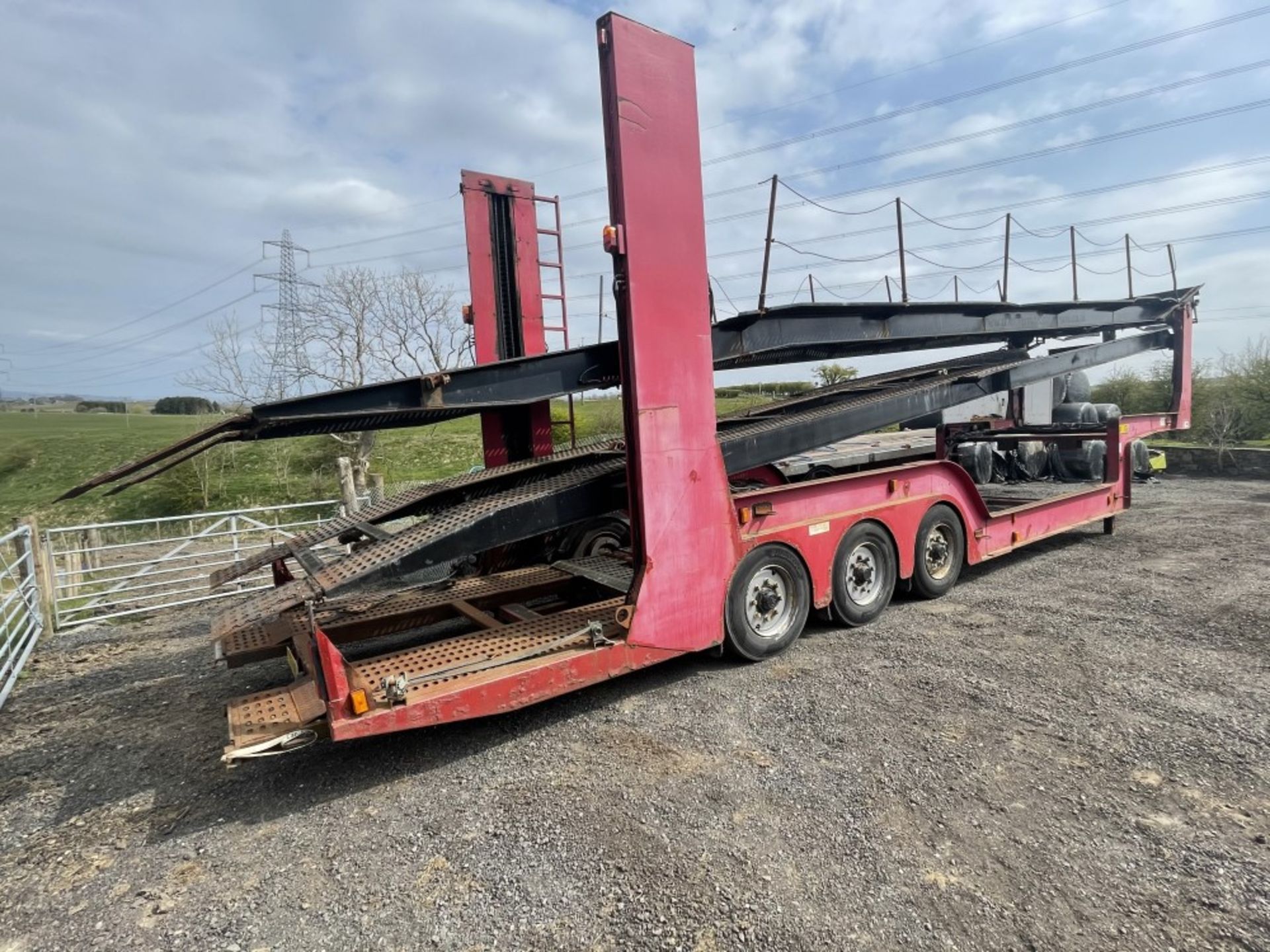 CAR TRANSPORTER TRAILER (LOCATION BLACKBURN) (RING FOR COLLECTION DETAILS) [NO VAT] - Image 2 of 4