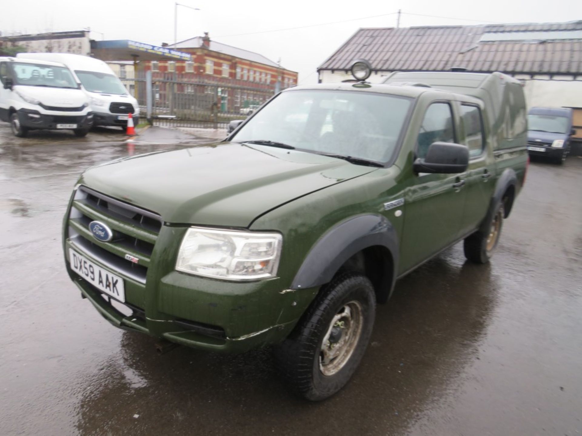 59 reg FORD RANGER D/C, 1ST REG 11/09, TEST 03/22, 194050M WARRANTED, V5 HERE, 2 FORMER KEEPERS, - Image 2 of 6