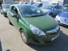 13 reg VAUXHALL CORSA CDTI ECOFLEX VAN, 1ST REG 04/13, 160174M NOT WARRANTED, V5 HERE, 1 FORMER