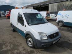 12 reg FORD TRANSIT CONNECT 90 T230 (DIRECT UNITED UTILITIES WATER) 1ST REG 05/12, 160521M, V5 MAY