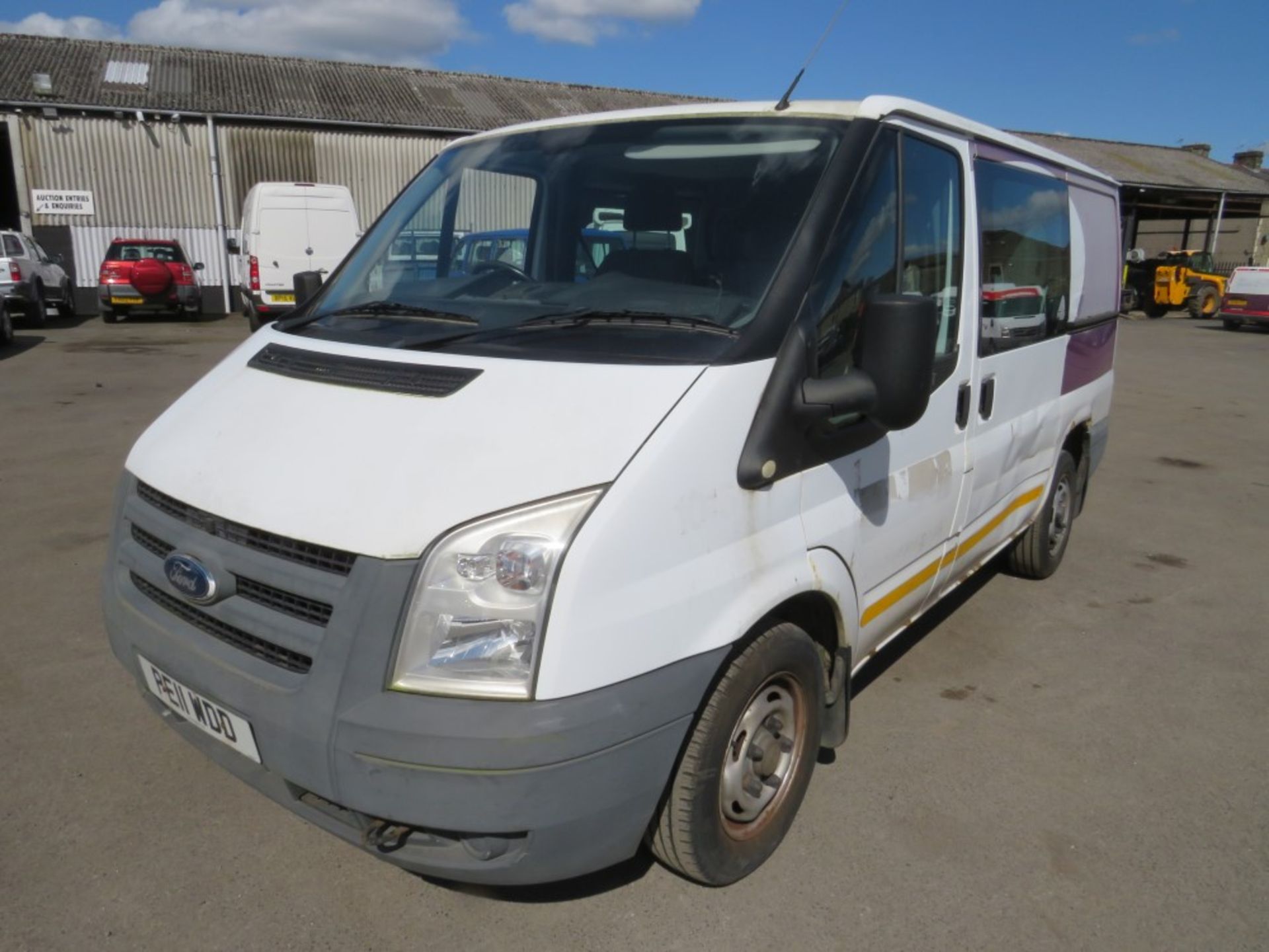 11 reg FORD TRANSIT 115 T280S D/C FWD (DIRECT COUNCIL) 1ST REG 03/11, 48486M, V5 HERE, 1 OWNER - Image 2 of 8