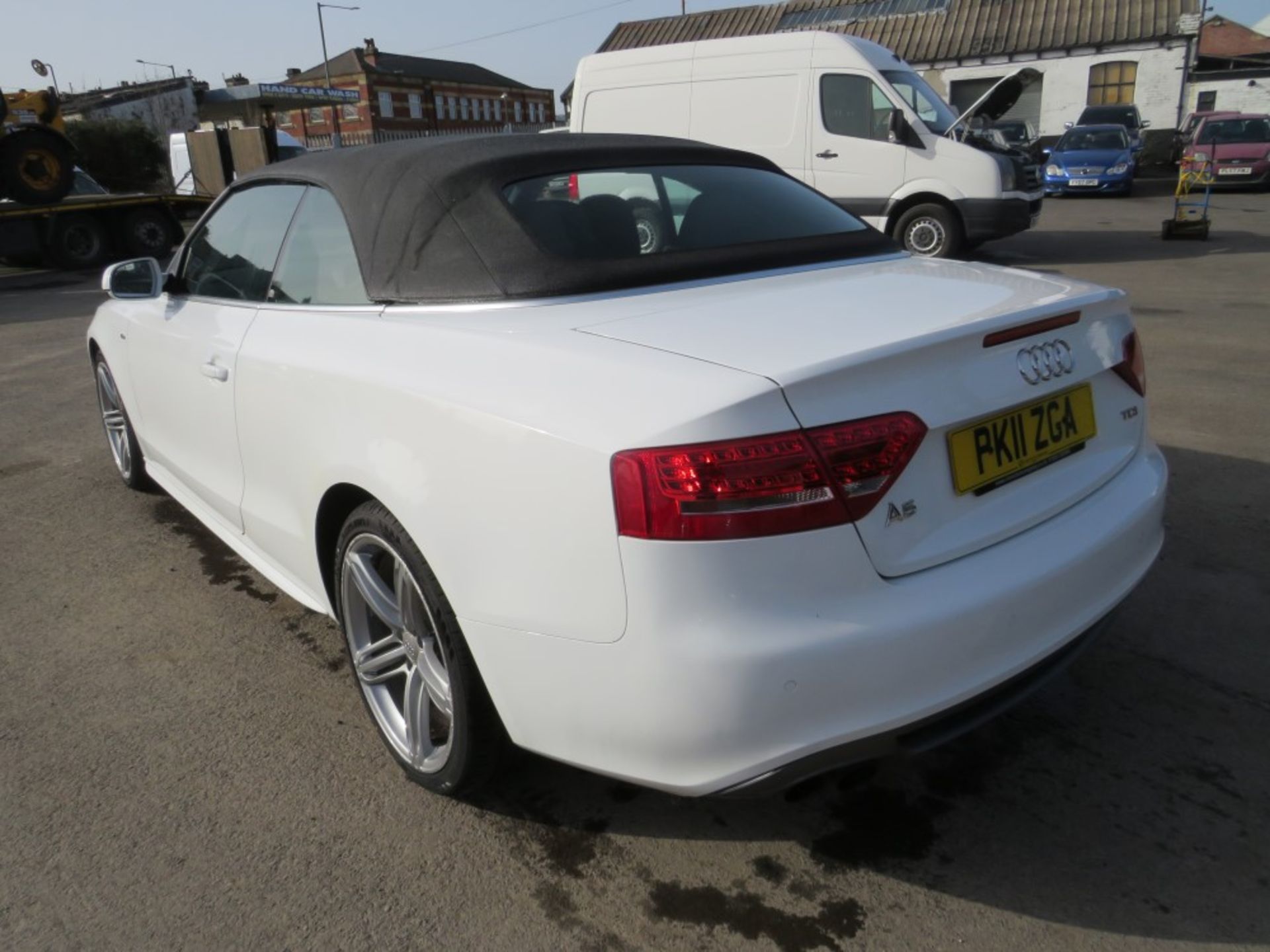 11 reg AUDI A5 S LINE TDI CONVERTIBLE, 1ST REG 05/11, TEST 12/21, 103539M, V5 HERE, 4 FORMER KEEPERS - Image 3 of 6