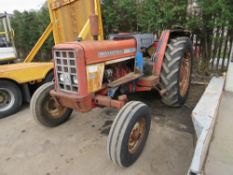 1972 K reg INTERNATIONAL 674 TRACTOR, 1ST REG 07/72, OLD STYLE V5, NO KEYS [NO VAT]