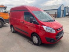 64 reg FORD TRANSIT CUSTOM 270 TREND E-TECH HIGH ROOF, 1ST REG 10/14, TEST 10/21, 144430M [+ VAT]