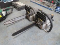 2 PETROL CHAINSAWS [NO VAT]