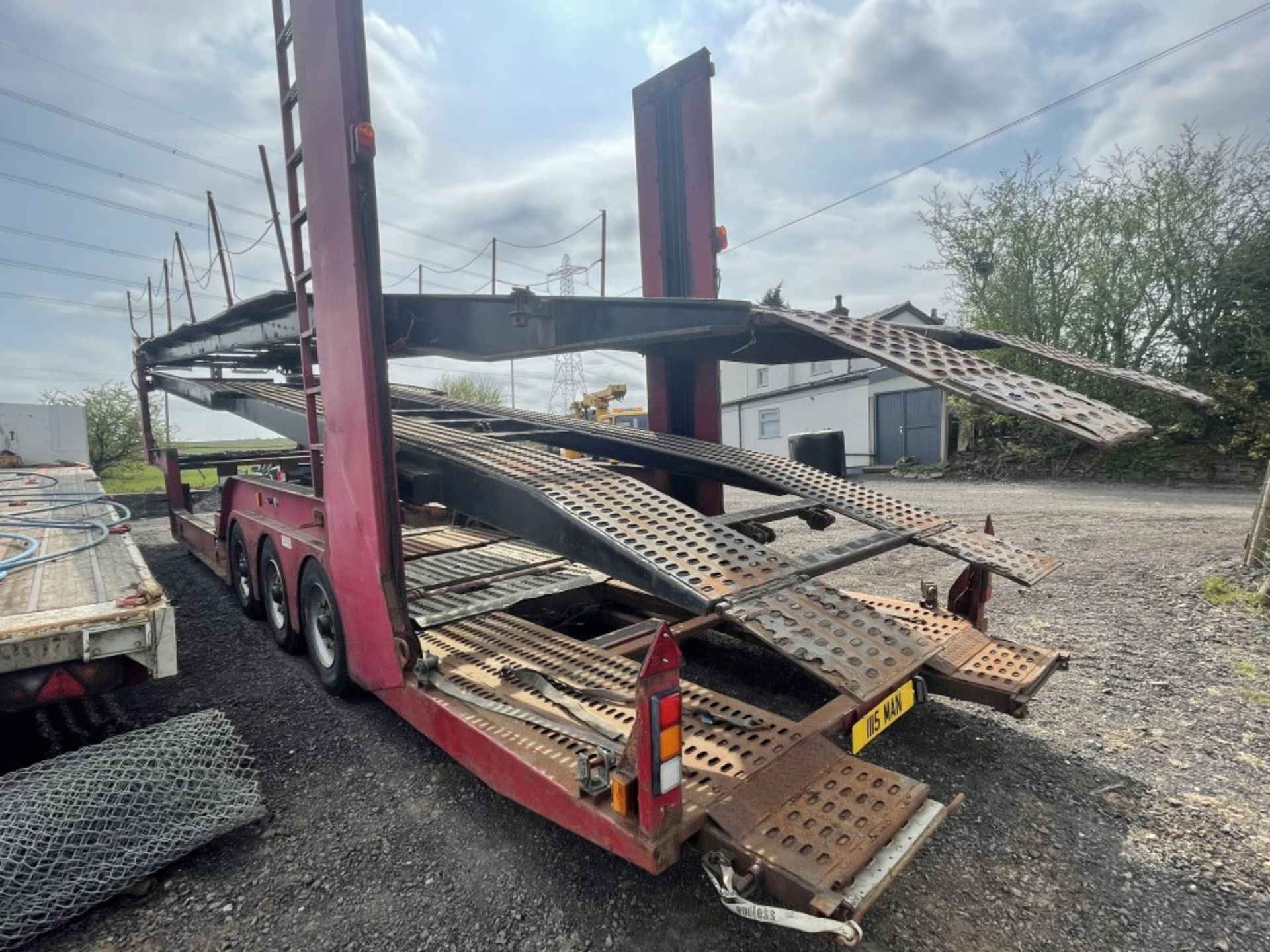 CAR TRANSPORTER TRAILER (LOCATION BLACKBURN) (RING FOR COLLECTION DETAILS) [NO VAT] - Image 3 of 4