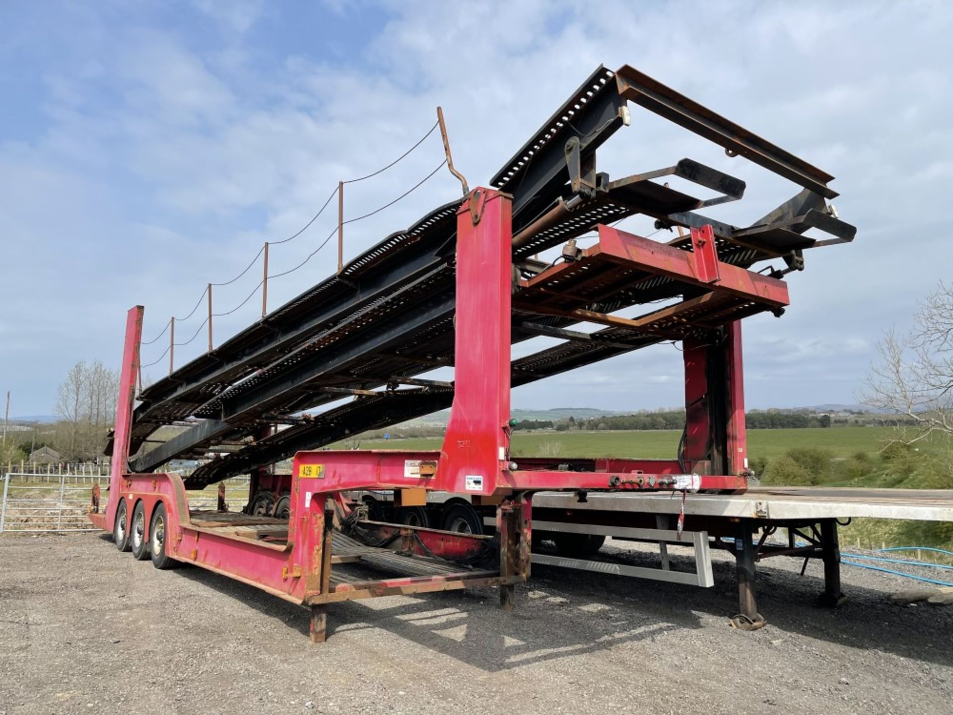 CAR TRANSPORTER TRAILER (LOCATION BLACKBURN) (RING FOR COLLECTION DETAILS) [NO VAT]