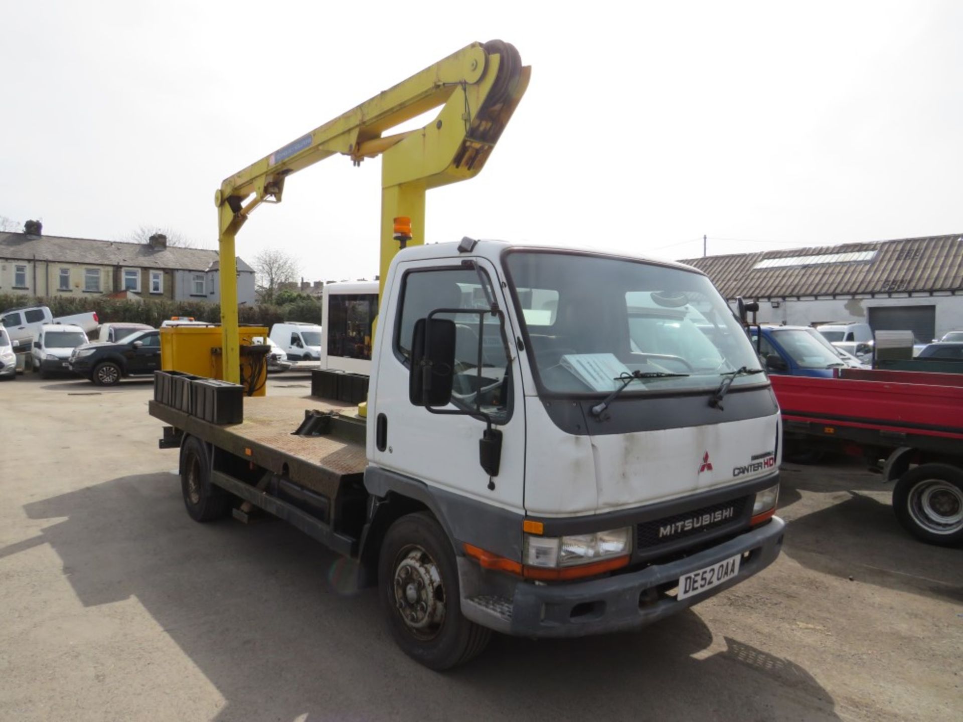 52 reg MITSUBISHI CANTER 75 3350 CHERRY PICKER, 1ST REG 12/02, 185953KM, OLD STYLE V5 HERE [+ VAT]