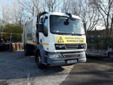 63 reg DAF LF 55.250 REFUSE WAGON (LOCATION LEEK) (DIRECT COUNCIL) 1ST REG 11/13, TEST 03/22,