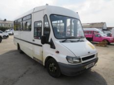 06 reg FORD TRANSIT 350 WHEEL CHAIR ACCESSIBLE MINIBUS (DIRECT COUNCIL) 1ST REG 03/06, TEST 06/21,