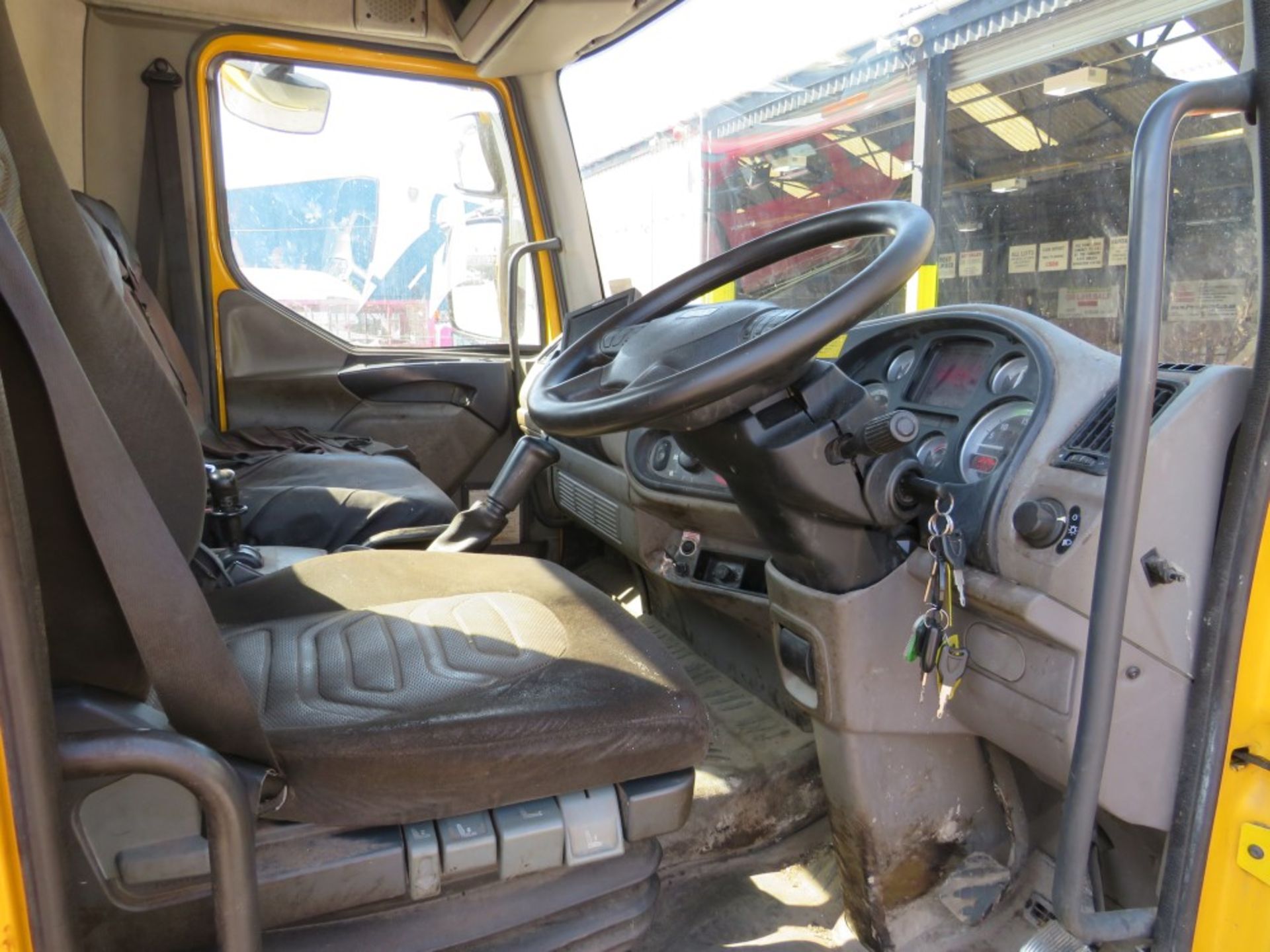 63 reg DAF FA LF45 7.5 TON TIPPER C/W HIAB (DIRECT COUNCIL) 1ST REG 12/13, TEST 01/22, 129403KM, - Image 5 of 6