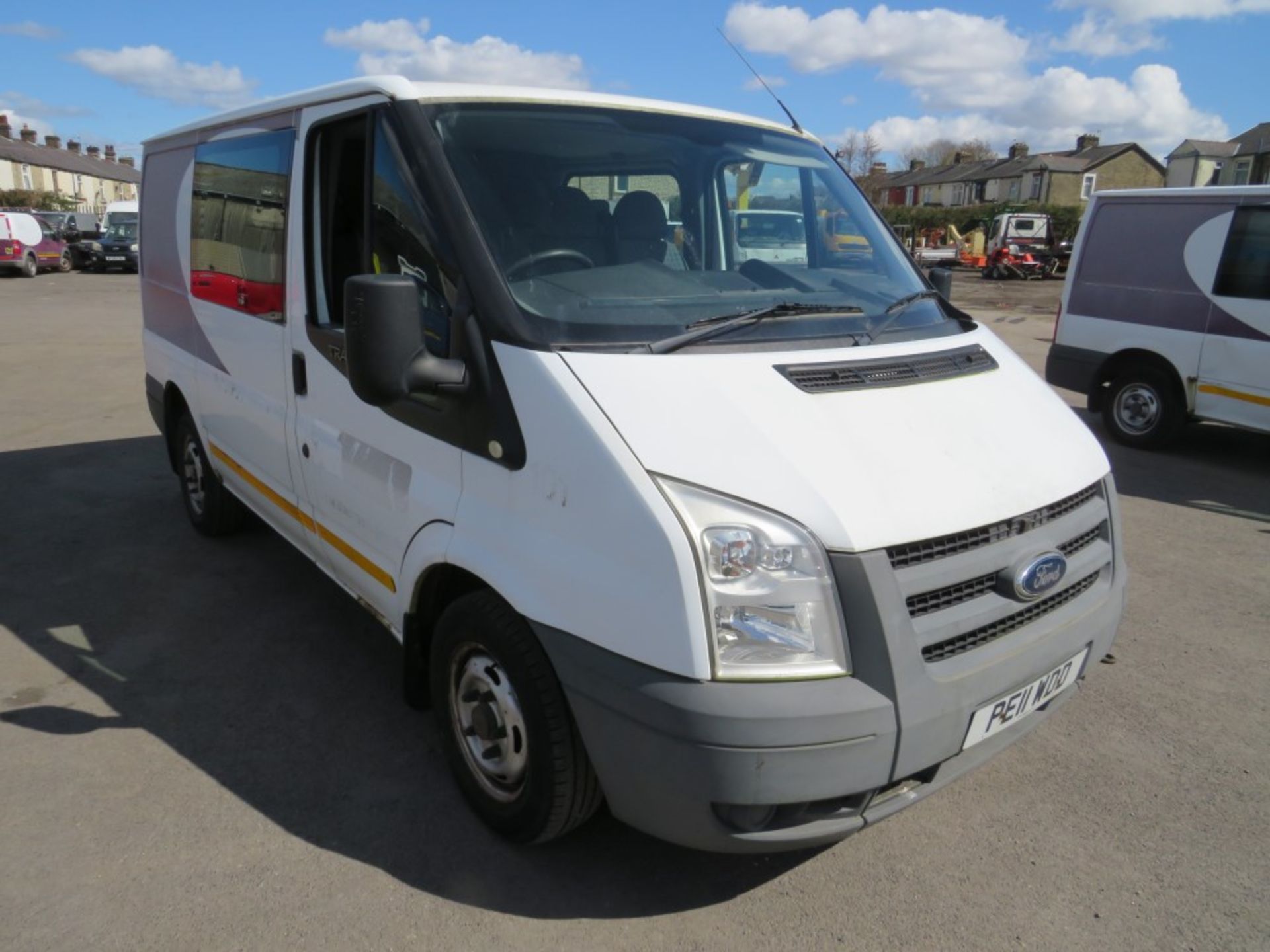 11 reg FORD TRANSIT 115 T280S D/C FWD (DIRECT COUNCIL) 1ST REG 03/11, 48486M, V5 HERE, 1 OWNER