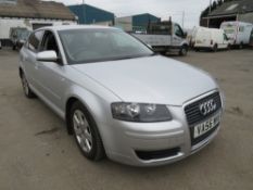 56 reg AUDI A3 SE TDI, 1ST REG 09/06, 127452M, V5 HERE, 1 FORMER KEEPER [NO VAT]