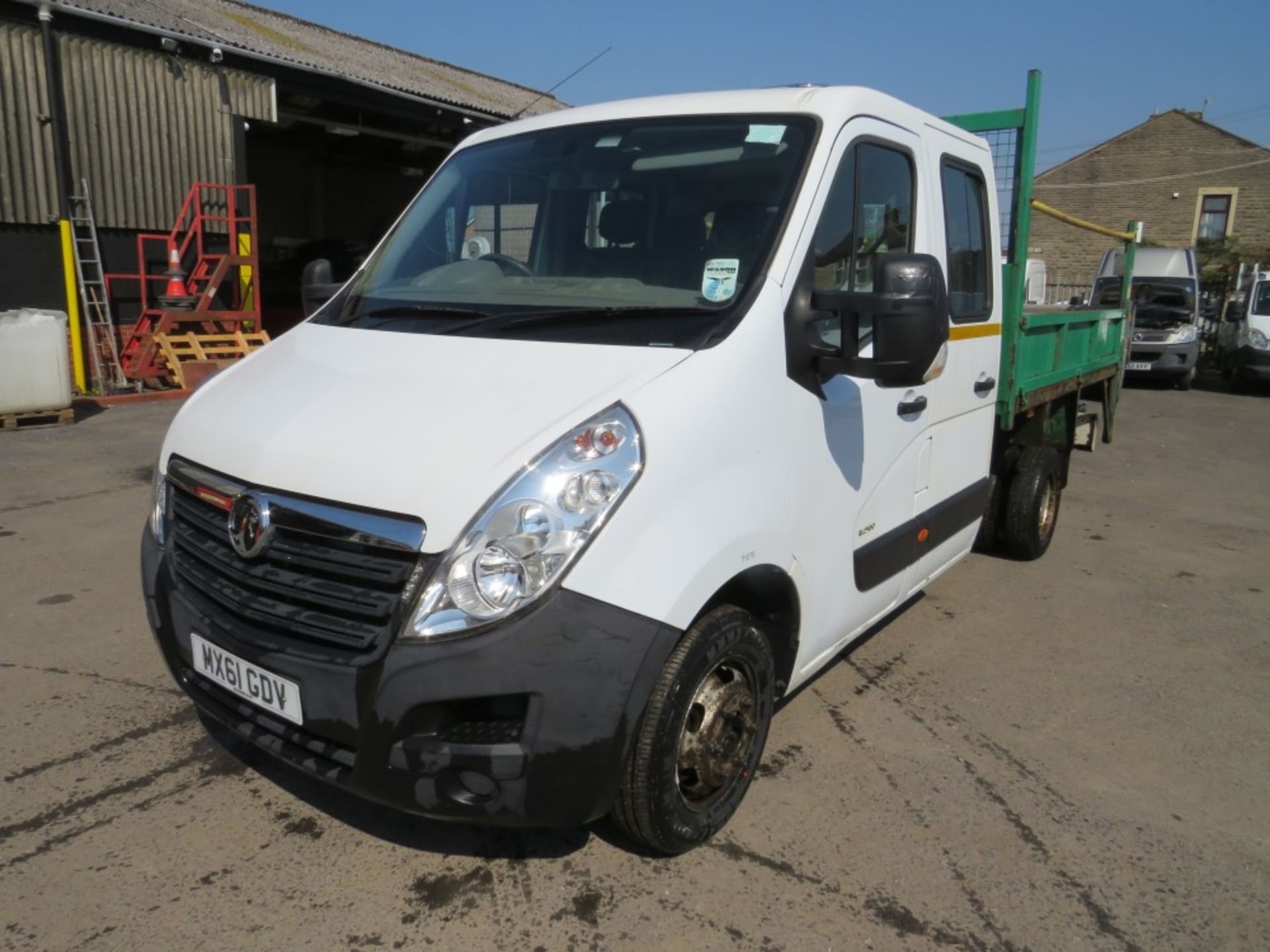 61 reg VAUXHALL MOVANO R4500 L3H1 CDTI TIPPER (DIRECT COUNCIL) 1ST REG 09/11, TEST 11/21, 92687KM, - Image 2 of 6