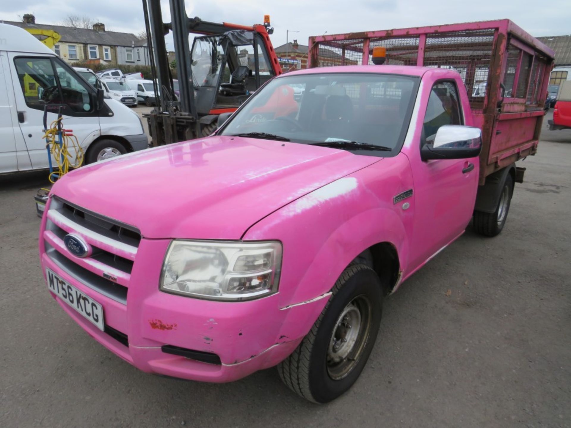 56 reg FORD RANGER R/C 2WD TIPPER (DIRECT COUNCIL) 1ST REG 01/07, TEST 09/21, 161362M, V5 HERE, 1 - Image 2 of 6