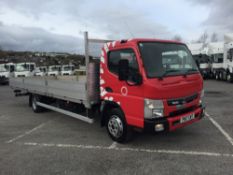 17 reg MITSUBISHI FUSO CANTER 7C18 47 AUTO 23' TRIPLE DROPSIDE, 1ST REG 06/17, TEST 09/21, 178339M