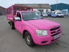 57 reg FORD RANGER R/C 2WD TIPPER - TIPPER DISABLED (DIRECT COUNCIL) 1ST REG 01/08, TEST 05/21,