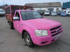 56 reg FORD RANGER R/C 2WD TIPPER (DIRECT COUNCIL) 1ST REG 01/07, TEST 06/21, 147294M, V5 HERE, 1