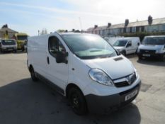 61 reg VAUXHALL VIVARO 2700 CDTI (DIRECT ELECTRICITY NW) 1ST REG 11/11, TEST 01/22, 108688M, V5