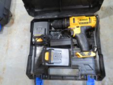 DEWALT 24V DRILL C/W BATTERIES & CHARGER [NO VAT]