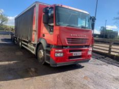 56 reg IVECO STRALIS CURTAIN SIDER (NO KEYS SO DON'T KNOW IF IT RUNS OR DRIVES) (LOCATION BLACKBURN)