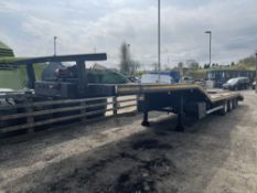 LOW LOADER TRAILER (LOCATION BLACKBURN) (RING FOR COLLECTION DETAILS) [+ VAT]