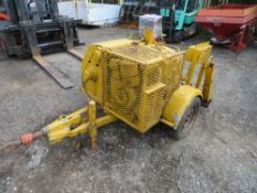 TWIN CYLINDER ELECTRIC START DIESEL HYDRAULIC WINCH [+ VAT]