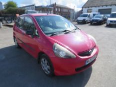 57 reg HONDA JAZZ S, 1ST REG 11/07, TEST 01/22, 131199M WARRANTED, V5 HERE, 2 FORMER KEEPERS [NO