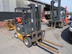 SAMSUNG GAS FORK LIFT TRUCK, 6297 HOURS [NO VAT]