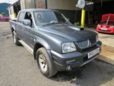 07 reg MITSUBISHI L200 TROJAN PICKUP, 1ST REG 06/07, TEST 01/22, 119044M, V5 HERE, 4 FORMER