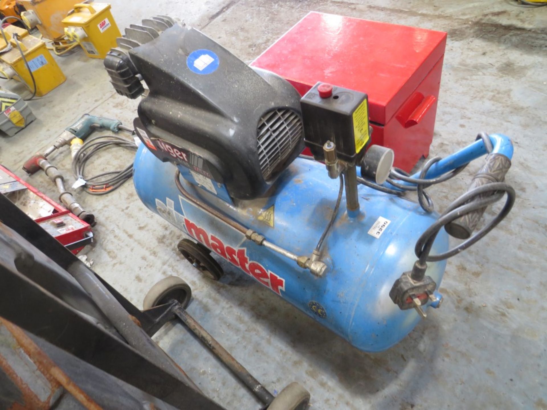 TIGER AIRMASTER 8/65 TURBO AIR COMPRESSOR [NO VAT]