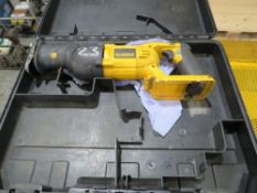 DEWALT SAW (DIRECT GTR M/C FIRE) [+ VAT