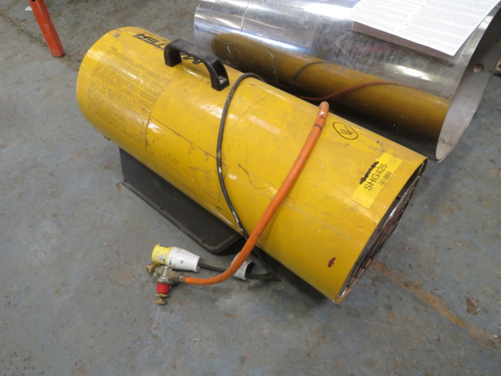 80Kw 110v PROPANE SPACE HEATER (DIRECT HIRE CO) [+ VAT]