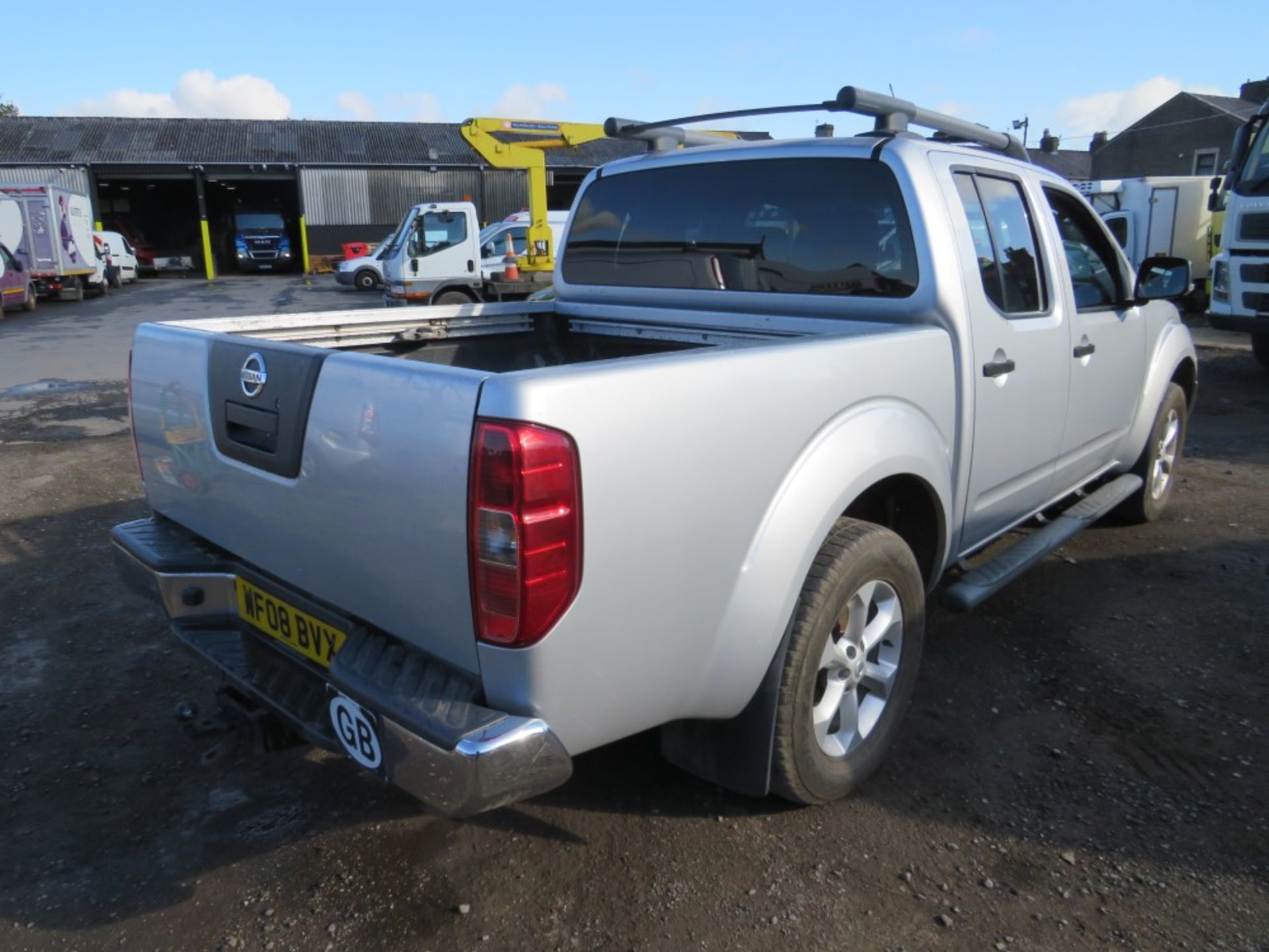 08 reg NISSAN NAVARA AVENTURA D/C DCI, 1ST REG 03/08, 131270M, PART V5 - GREEN SLIP ONLY [NO VAT] - Image 4 of 6