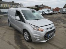 64 reg FORD TRANSIT CONNECT 240 LIMITED, 1ST REG 12/14, 146184M NOT WARRANTED, V5 HERE, 1 FORMER