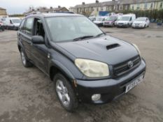 55 reg TOYOTA RAV 4 D4D, 1ST REG 09/05, TEST 01/22, 185188M, NO V5 [NO VAT]