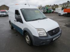 62 reg FORD TRANSIT CONNECT 90 T230 (DIRECT UNITED UTILITIES WATER) 1ST REG 10/12, TEST 07/21,