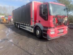 56 reg IVECO STRALIS CURTAIN SIDER C/W TAIL LIFT (NO KEYS SO DON'T KNOW IF IT RUNS OR DRIVES) (