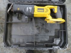 DEWALT SAW (DIRECT GTR M/C FIRE) [+ VAT