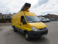 61 reg IVECO DAILY 50C15 TOWER WAGON C/W VERSALIFT EUROTEL 38LF (DIRECT COUNCIL) 1ST REG 01/12, TEST