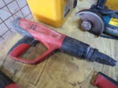 HILTI DX460 CARTRIDGE HAMMER GUN (DIRECT HIRE CO) [+ VAT]