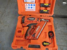 GAS POWERED 1st FIX FRAME NAIL GUN (DIRECT HIRE CO) [+ VAT]