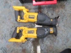 2 DEWALT SAWS (DIRECT GTR M/C FIRE) [+ VAT]